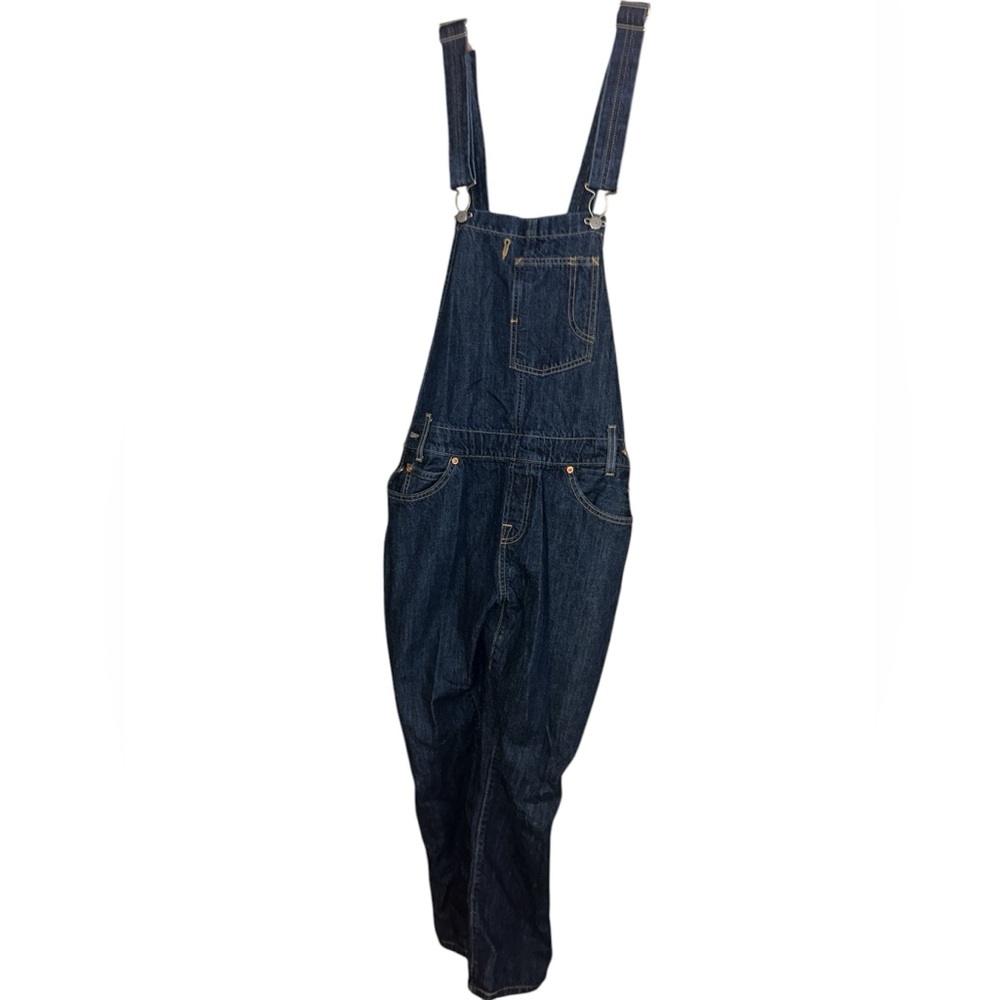 LEVI’S dark blue overalls EUC - Picture 2 of 7